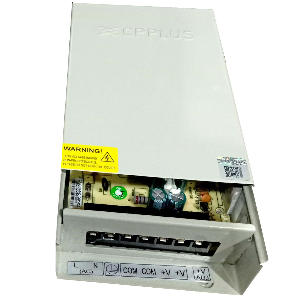 CP Plus CCTV Power Supply 10A 12V MD100 - Image 3