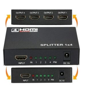 Compatible HDMI Splitter 4 Port