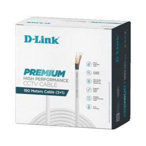 D Link CCTV Cable 180 Mtr 3+1