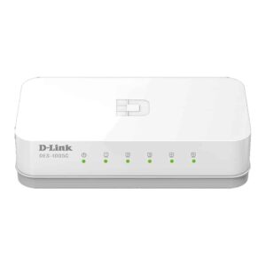 D Link Network Switch 5 Port DES-1005C