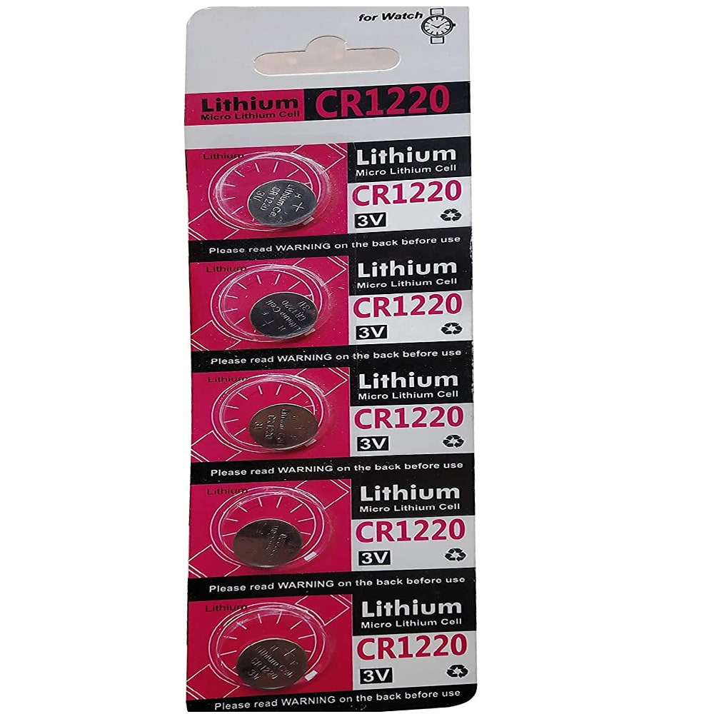 Lithium CMOS Battery CR1220 for DVR (2 Pc)