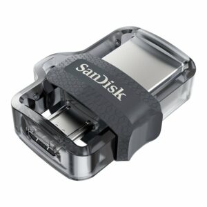 Sandisk Pendrive 64GB USB & Micro 3.0 Dual Drive m3.0