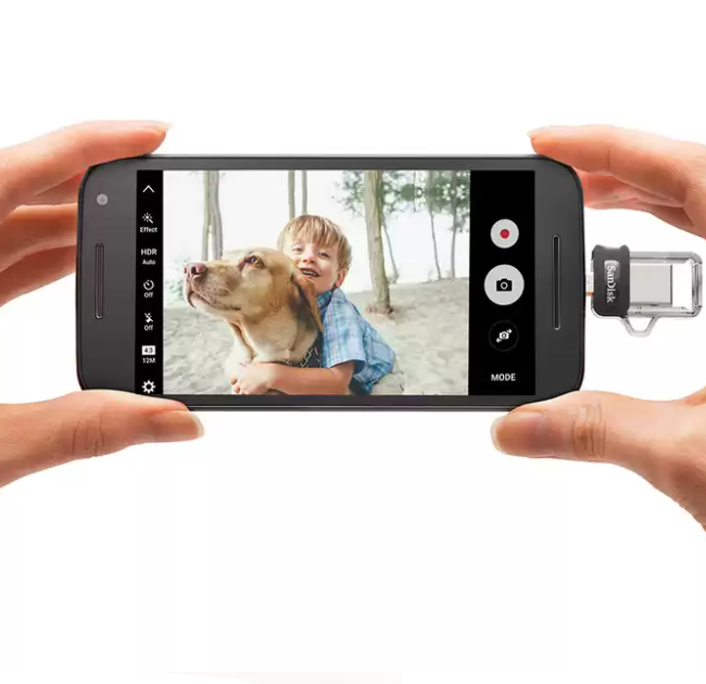 Sandisk Pendrive 16GB USB & Micro 3.0 Dual Drive m3.0 - Image 2