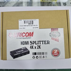 Uricom HDMI Splitter 2 Port 4K