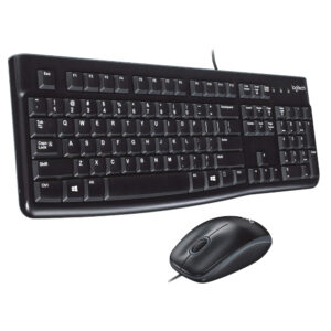 Logitech Wired Keyboard Mouse Combo MK120