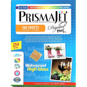 Prismajet Photo Paper 6 X4 100 PC 254 GSM