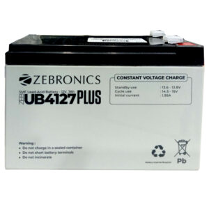 Zebronics Computer UPS Battery 12V 7.2 Ah ZEB UB4127 Plus