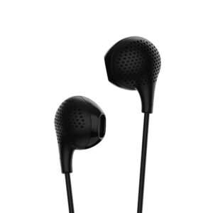 Boat Wired Earphone Base Head 104 Black Aux