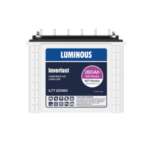 Luminous Tubular Inverter Battery ILTT 20060 160Ah 60m Warranty