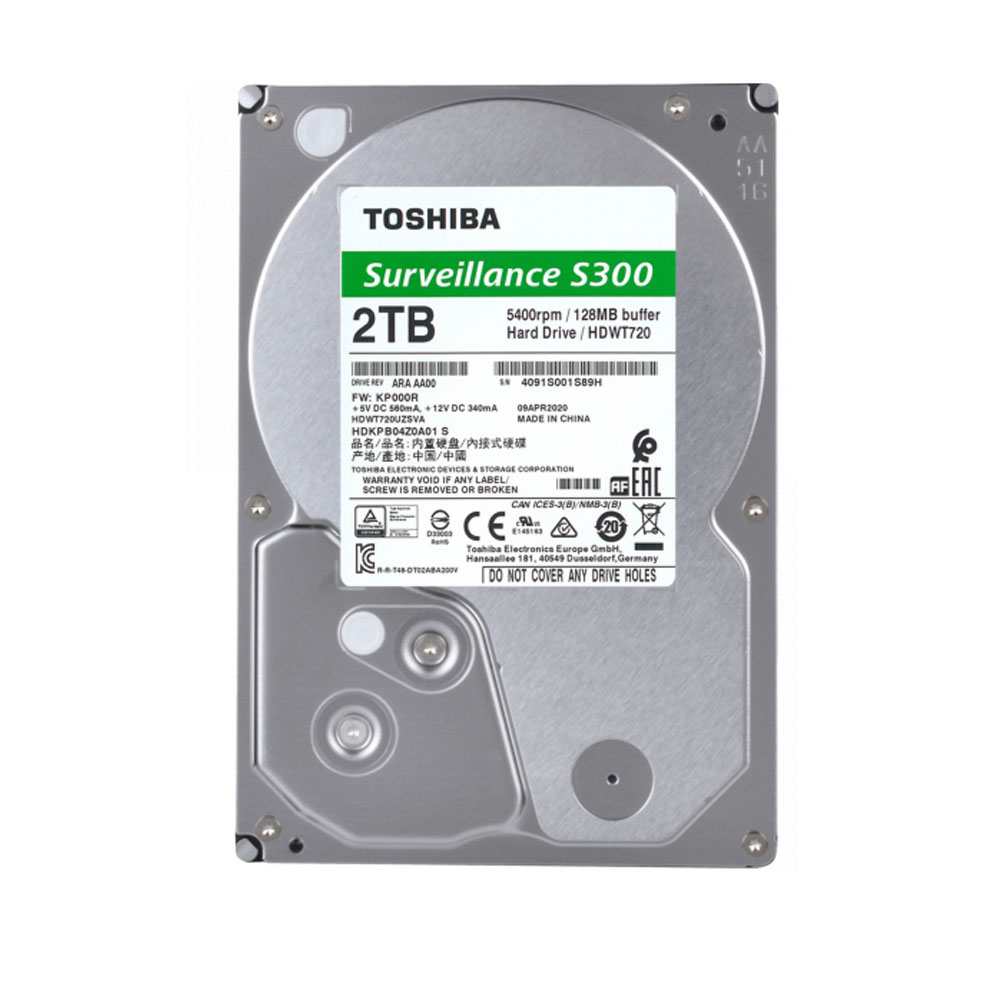Toshiba Surveillance Hard Disk Drive 2TB S300 HDWT720 – www Toshiba Surveillance Hard Disk Drive 2TB S300 HDWT720 – www