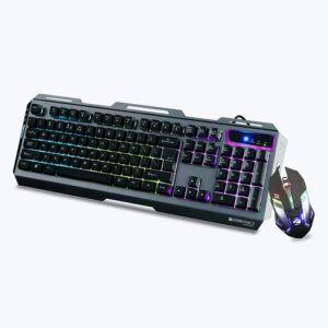 Zebronics Wired Keyboard Mouse Combo ZEB Transformer 1 RGB White