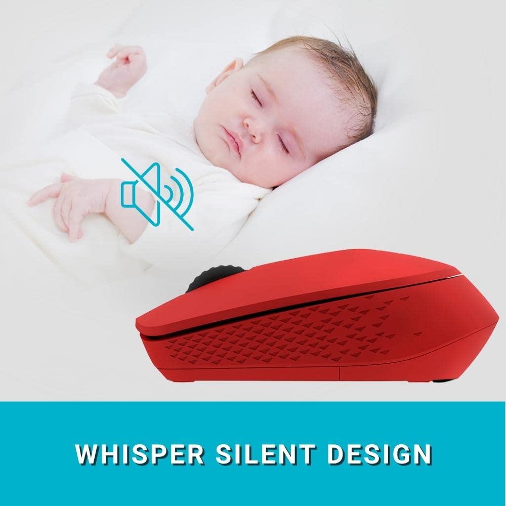 Rapoo Bluetooth Mouse M100G Silent Red - Image 4