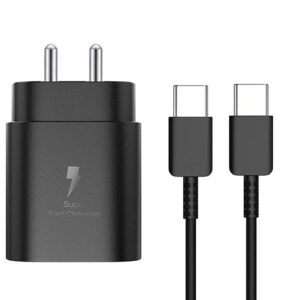 Samsung Mobile Adapter 25W With Type C Cable Black