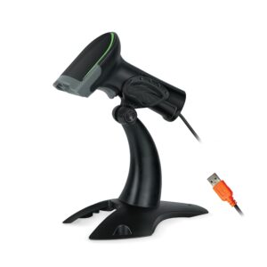 Fingers Barcode Scanner Wired 2D Quick Scan W9