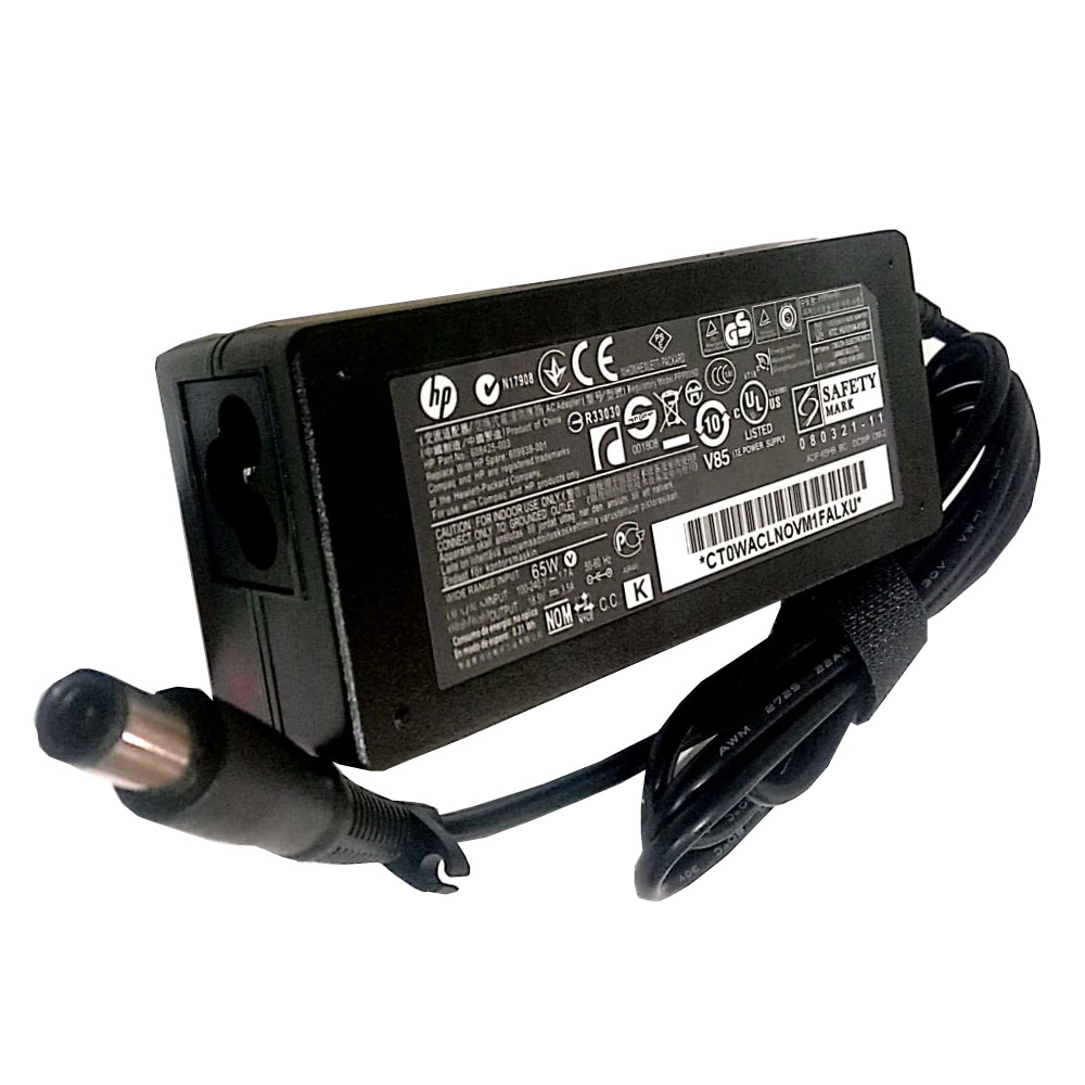 HP Laptop Power Adapter 18.5V 3.5A 65W 7.4x5.0 Black Big Pin - Image 2