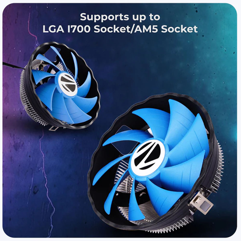 Zebronics Processor Fan CPU ZEB FC120V - Image 3