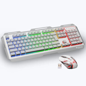 Zebronics Wireless Keyboard Mouse Combo ZEB Transformer Pro White