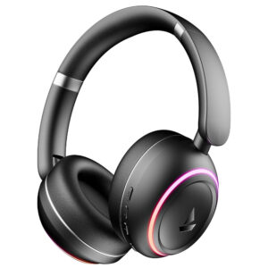 Boat Bluetooth Headphone Rockerz 480 RGB Black Sabre