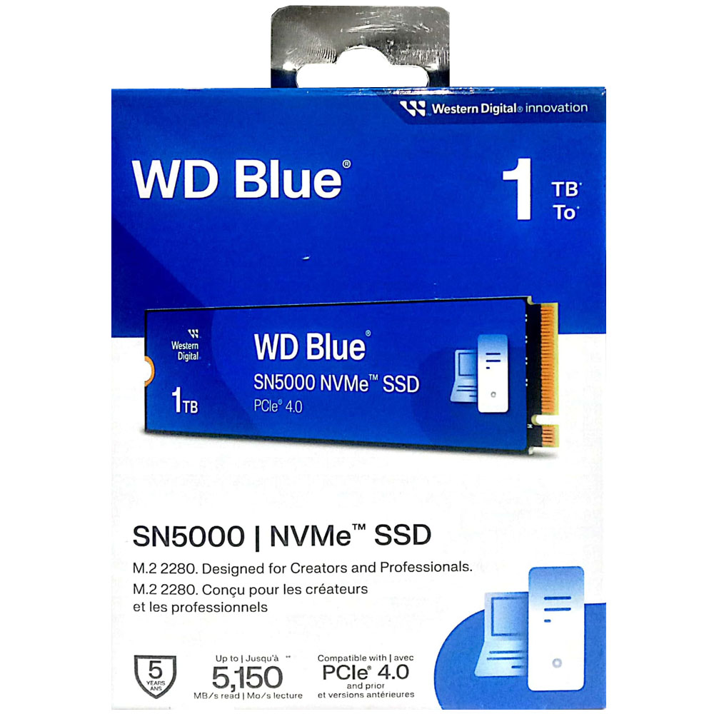 WD NVME SSD Blue 1TB SN5000 – www.itcareonline.com