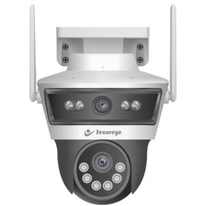 Secureye CCTV Camera Standalone Dome 2MP+2MP 4G 10x Defender Duo