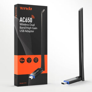 Tenda USB Wireless Adapter Dual Band AC650 U10