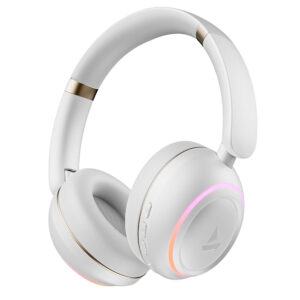 Boat Bluetooth Headphone Rockerz 480 RGB White Sabre