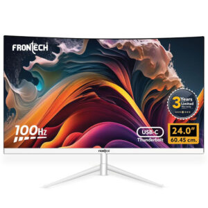 Frontech Monitor 24"/60.45cm Curved 100Hz HDMI VGA MON-0077