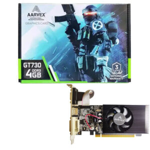 Aarvex Graphic Card Nvdia 4GB DDR3 GT730 GT730LP-4GD3