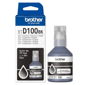 Brother Ink Bottle Black BTD 100BK 108.0ml