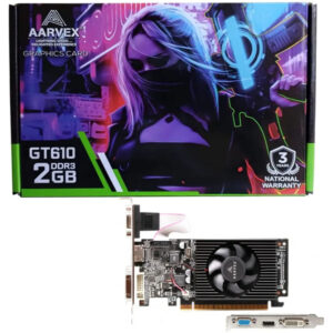 Aarvex Graphic Card Nvdia 2GB DDR3 GT610