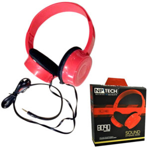 Np Tech Wired Headphone Aux With Mic 8090