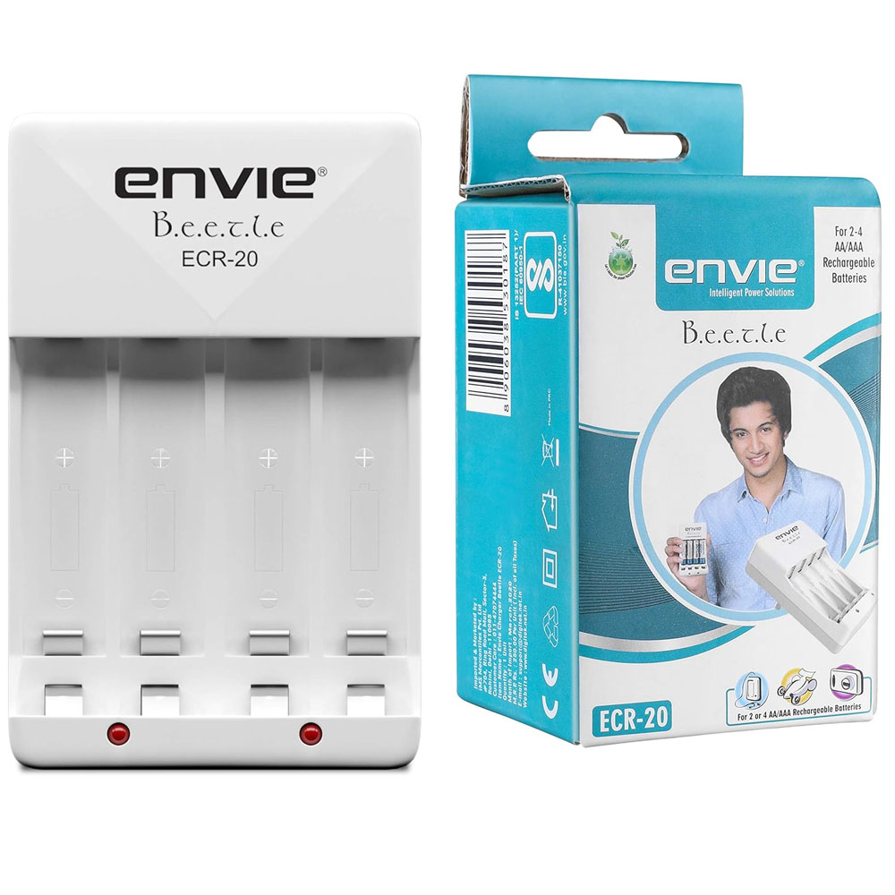 Envie Rechargeable Battery Charger ECR-20