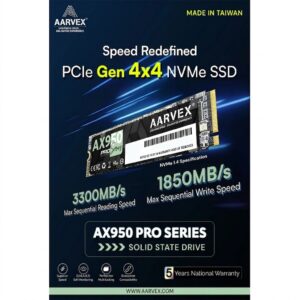 Aarvex NVME SSD 256GB AX950 Pro