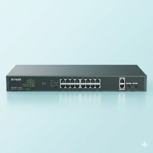 Tenda POE Switch 16Port Giga 18GE+2SFP Full Giga TEG1120P-16-150W