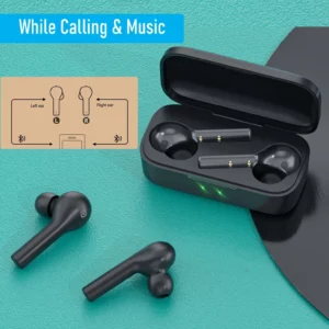 Portronics Earbuds Harmonics Twins II Black