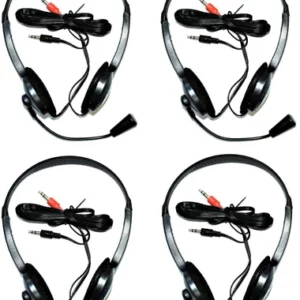 NP Tech Wired Headphone Aux With Mic NP- HM-800 Black