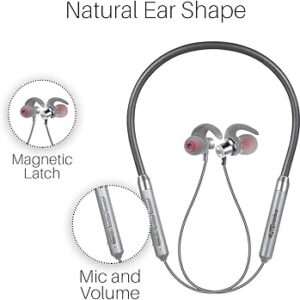Portronics Bluetooth Earphone Harmonics X P1100 Grey