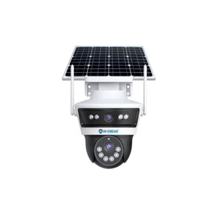Hi Focus CCTV Camera Standalone Dome 3MP+3MP 4G Solar PT SDJ40N3-SLR4G