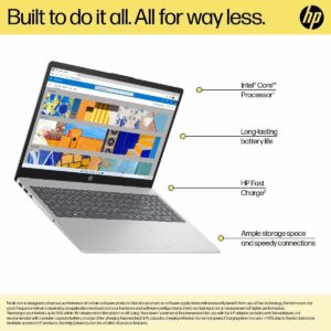 HP Laptop 15-FD0225TU Core 5-120U , 16GB DDR5, 512GB SSD, Intel Graphics, Windows 11 Home & MSO 2024, 15.6″ FHD (1920 x 1080), Backlit, Silver, One Year Warranty