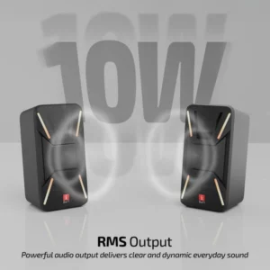 iBall 2.0 Speaker USB SoundWave 300 10W RGB